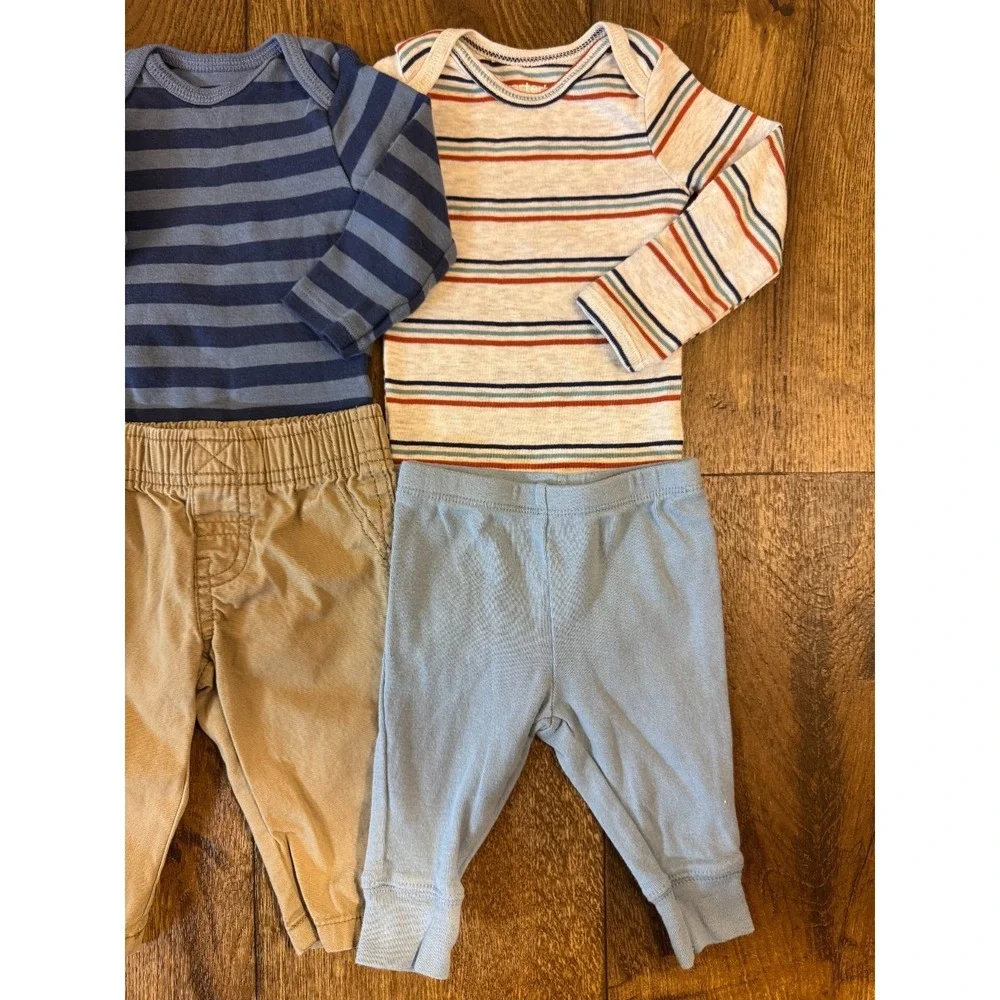Carter's Baby Boy 3 Months Outfits Lot Jeans Pants Bodysuits‎ Shirts Clothes